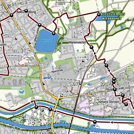 Empfehlung einer eigenen Wanderung auf den Spuren des Bergbaus in Dorsten