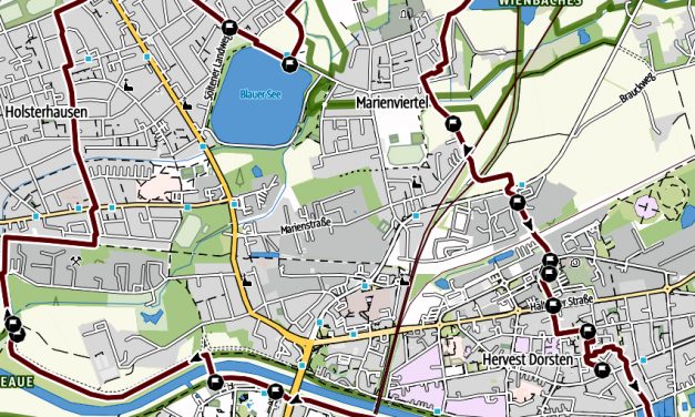 Empfehlung einer eigenen Wanderung auf den Spuren des Bergbaus in Dorsten